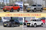 25-35万欧系SUV车型上周热度排行揭晓，途观领跑