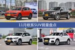 11月欧系SUV热销车型盘点