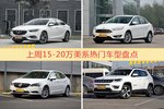 一周15-20万美系车型热度排行出炉，君威夺冠