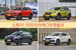 一周15-20万SUV车型热度排行出炉，途观夺冠