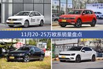 11月20-25万欧系车型销量数据揭晓，用户愿意为哪些车买单？