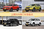 SUV车型上周热度排行揭晓，途观领跑