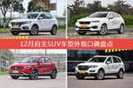 荣威eRX5/WEY VV7等，12月自主SUV车型外观口碑汇总