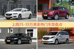 一周25-35万美系车型热度排行出炉，君威夺冠