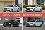 12月25-35万美系三厢车型空间口碑数据揭晓，大家偏爱哪些车？