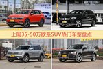 一周35-50万欧系SUV车型热度排行出炉，途观夺冠