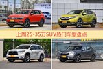 一周25-35万SUV车型热度排行出炉，途观夺冠