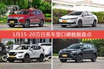 1月15-20万日系车型口碑排行出炉，欧蓝德夺冠