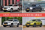 楼兰/冠道等，1月25-35万日系SUV车型外观口碑汇总