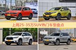 25-35万SUV车型上周热度排行揭晓，途观领跑