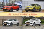 15-20万SUV车型上周热度排行揭晓，途观领跑