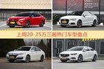 20-25万三厢车型中，凯美瑞关注度最高