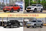 35-50万SUV车型中，途观关注度最高