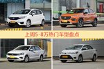 5-8万车型上周热度排行揭晓，飞度领跑