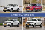 12月自主SUV热销车型盘点