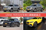 1月50-70万SUV车型口碑排行出炉，途昂夺冠