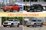 35-50万SUV车型中，途观关注度最高