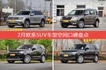 2月欧系SUV车型空间好评车型盘点