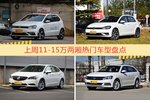 11-15万两厢车型上周热度排行揭晓，POLO领跑