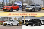 35-50万欧系车型上周热度排行揭晓，途观领跑