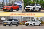 一周35-50万车型热度排行出炉，途观夺冠