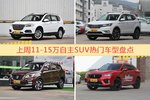 11-15万自主SUV车型上周热度排行揭晓，哈弗H6领跑