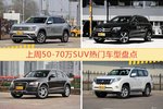 50-70万SUV车型上周热度排行揭晓，途昂领跑