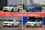 想买11-15万两厢车型，看看口碑排行榜再决定吧！