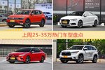 一周25-35万车型热度排行出炉，途观夺冠