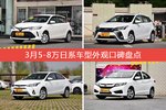 威驰FS/YARiS L致炫等，3月5-8万日系车型外观口碑汇总
