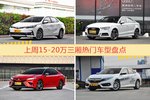 15-20万三厢车型中，卡罗拉关注度最高