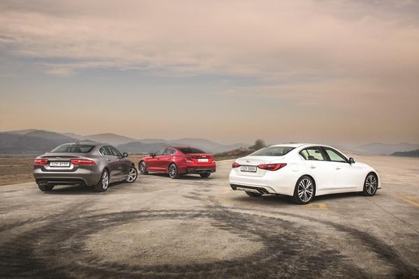 捷豹XE,英菲尼迪Q50,捷恩斯G70谁强谁弱?