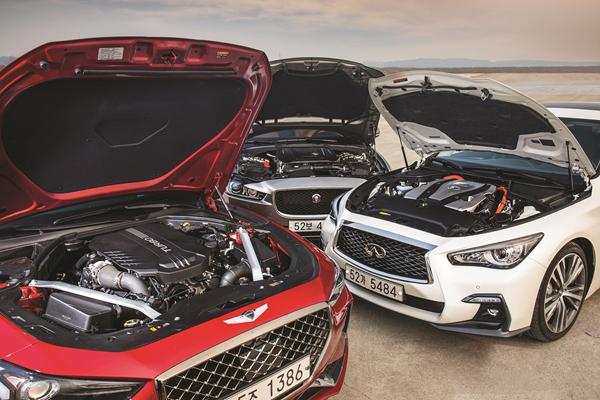 捷豹XE,英菲尼迪Q50,捷恩斯G70谁强谁弱?