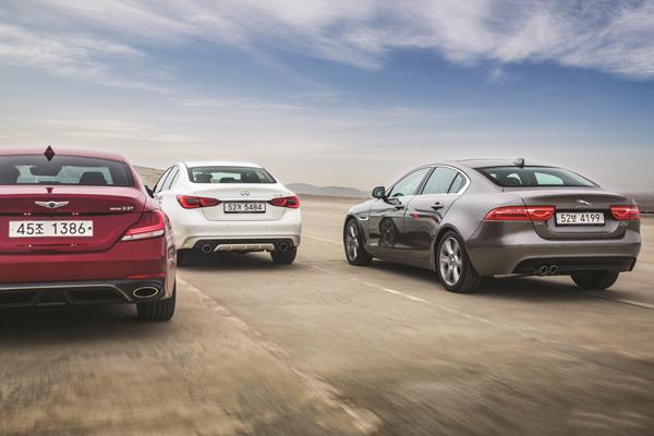 捷豹XE,英菲尼迪Q50,捷恩斯G70谁强谁弱?