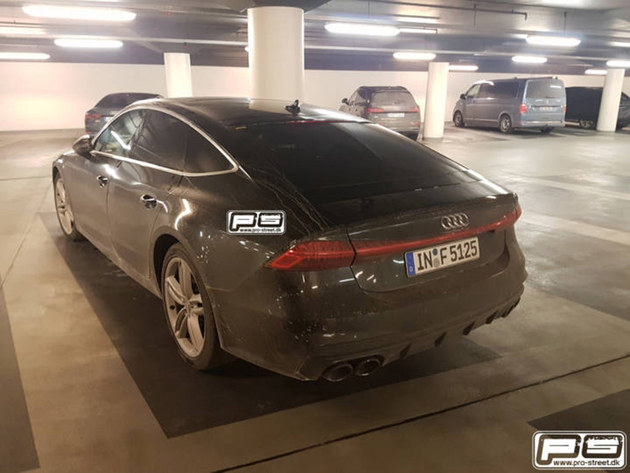 奥迪全新一代S7谍照 性能有望大幅提升