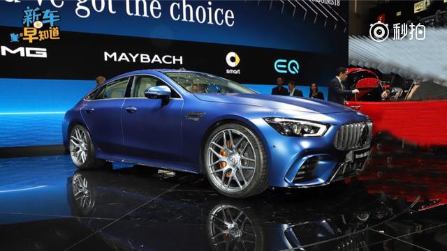 日内瓦车展 来瞅瞅四门版的AMG GT！  ​
