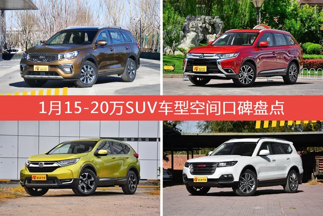 车主眼中空间大的15-20万SUV车型排行榜，哪些车型能上榜？