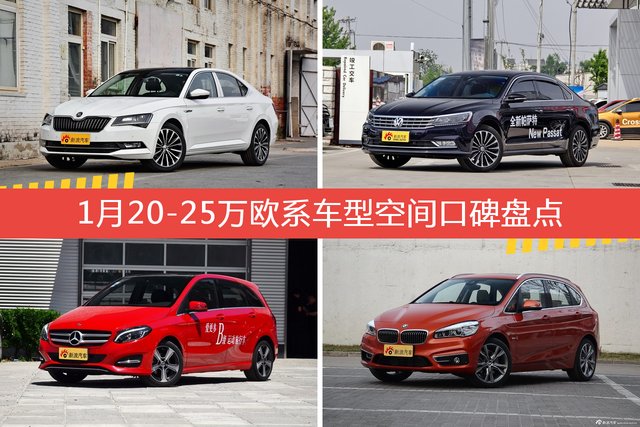 1月20-25万欧系车型空间口碑数据揭晓，大家偏爱哪些车？ 