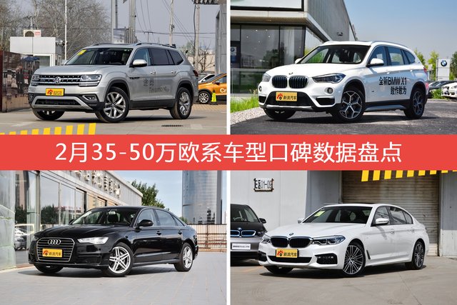 2月35-50万欧系车型口碑排行出炉，途昂夺冠 