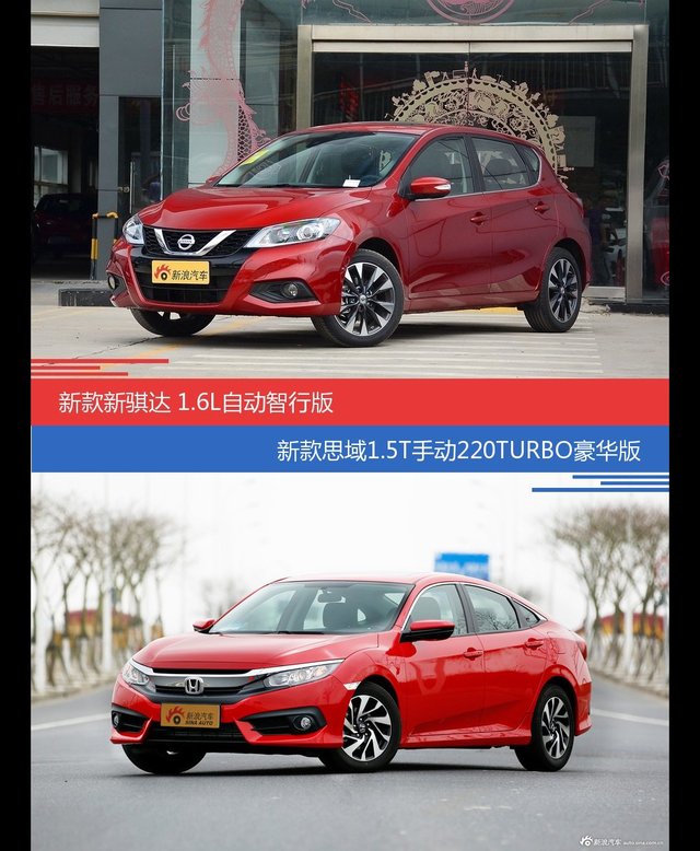 骐达和思域价位相似却各有优势