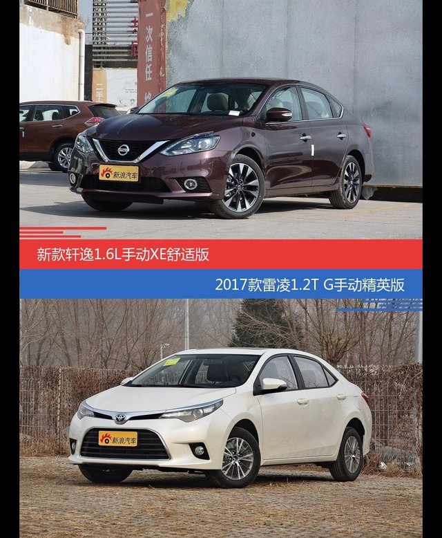 价格相同风格迥异 轩逸与雷凌选谁更适合