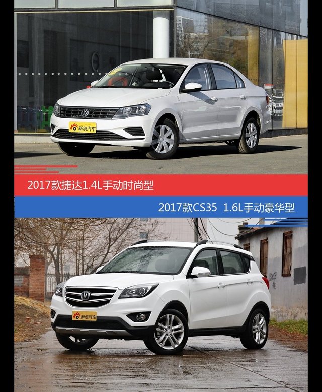 捷达和长安CS35价位相似却各有优势