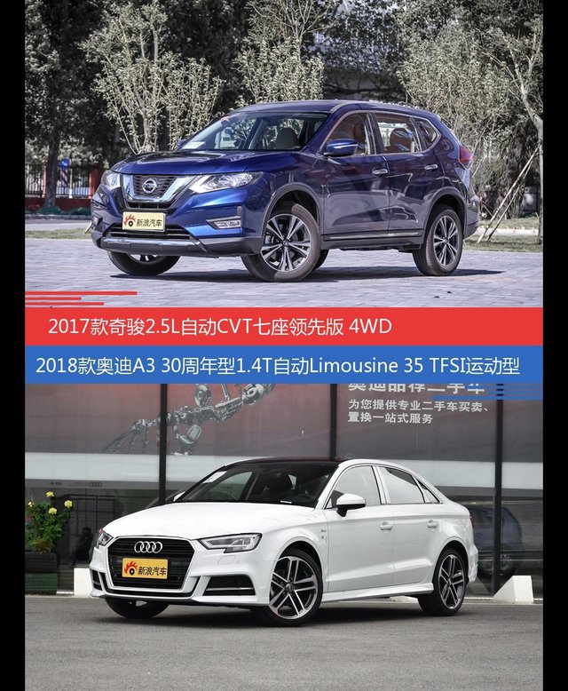 花一样的钱 奇骏和奥迪A3到底该选谁
