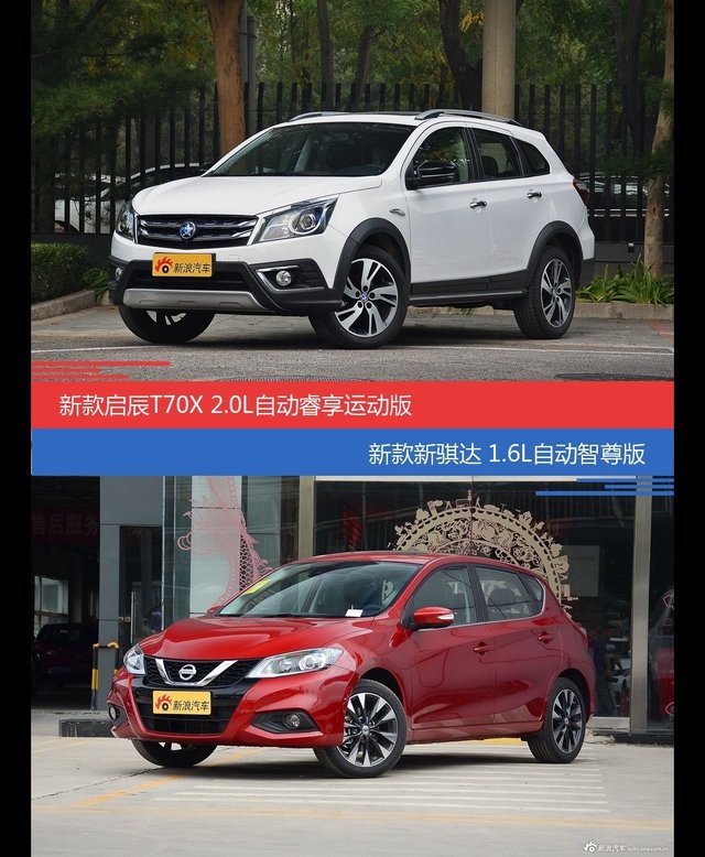 价格相同风格迥异 启辰T70X与骐达选谁更适合