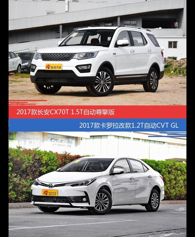 长安CX70和卡罗拉价位相似却各有优势