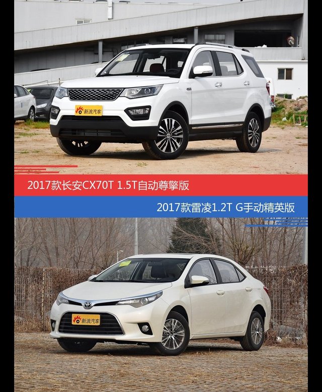 长安CX70和雷凌价位相似却各有优势