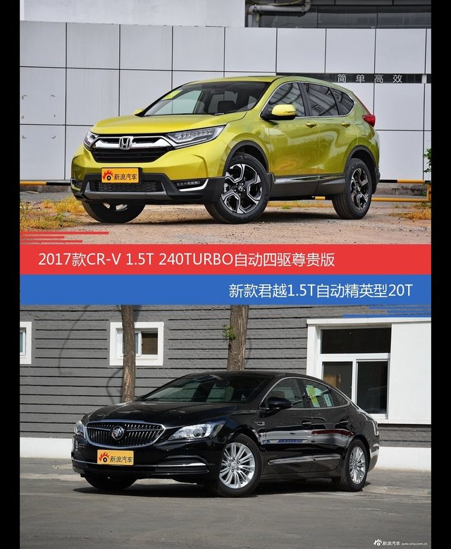 价格相同风格迥异 CR-V与君越选谁更适合