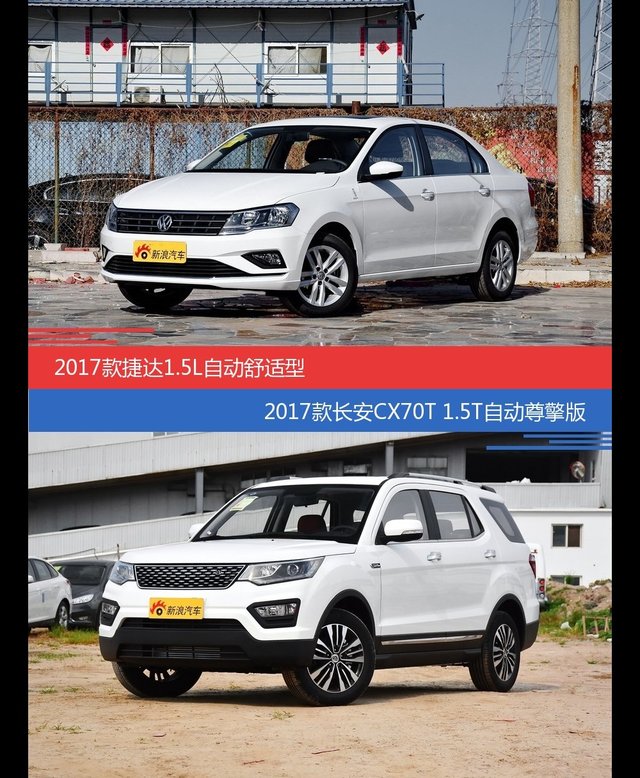 捷达和长安CX70价位相似却各有优势