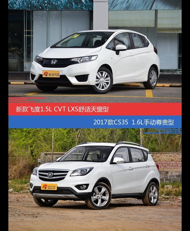 价格相同风格迥异 飞度与长安CS35选谁更适合