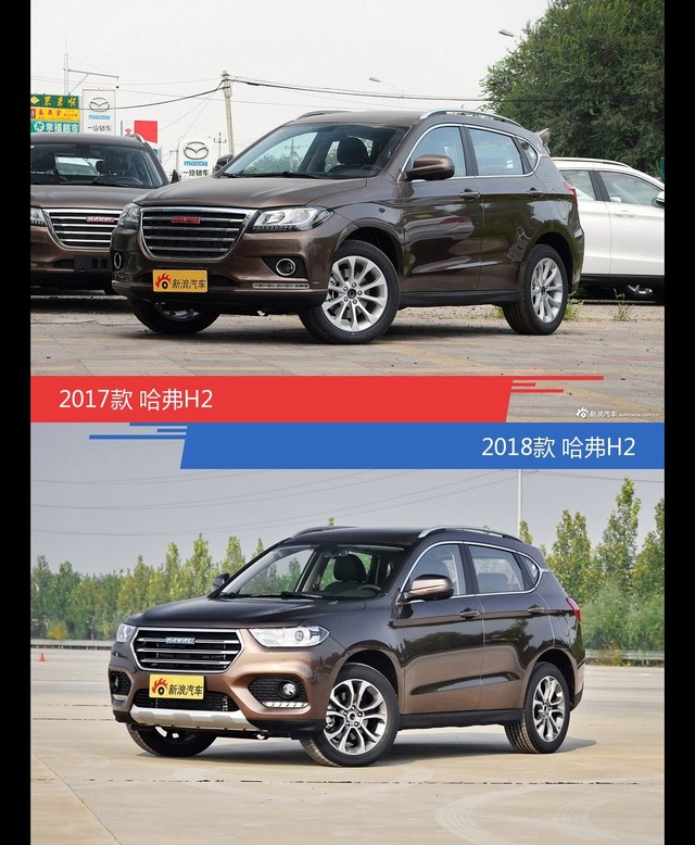 全面升级实力大增 哈弗H2新旧款实车对比